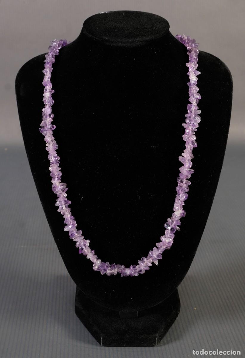 Joyeria: Collar de piedras amatista - Foto 1
