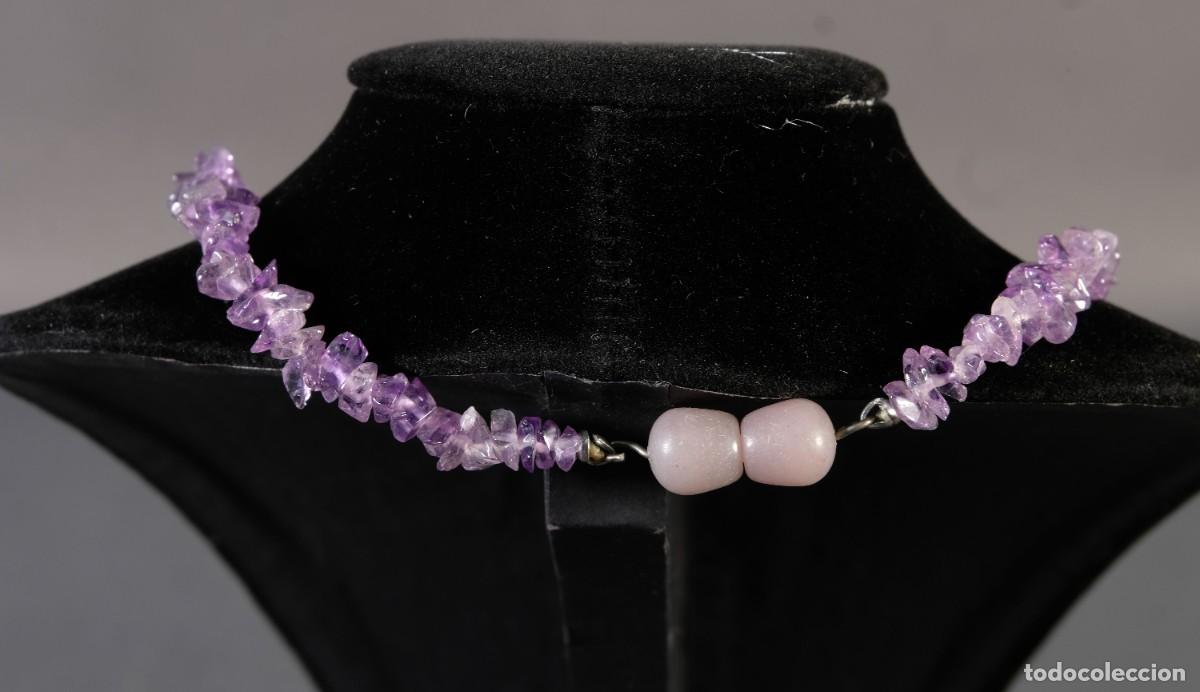 Joyeria: Collar de piedras amatista - Foto 3