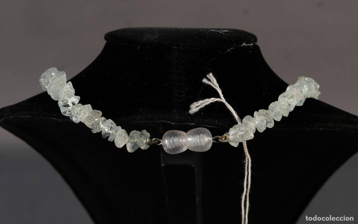 Joyeria: Collar posiblemente en amatista verde - Foto 3