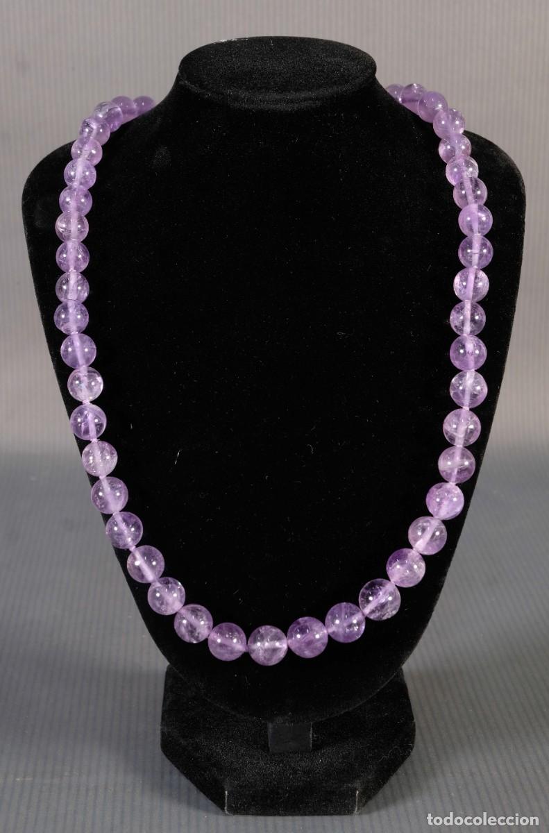 Joyeria: Collar con cuentas en amatista - Foto 1