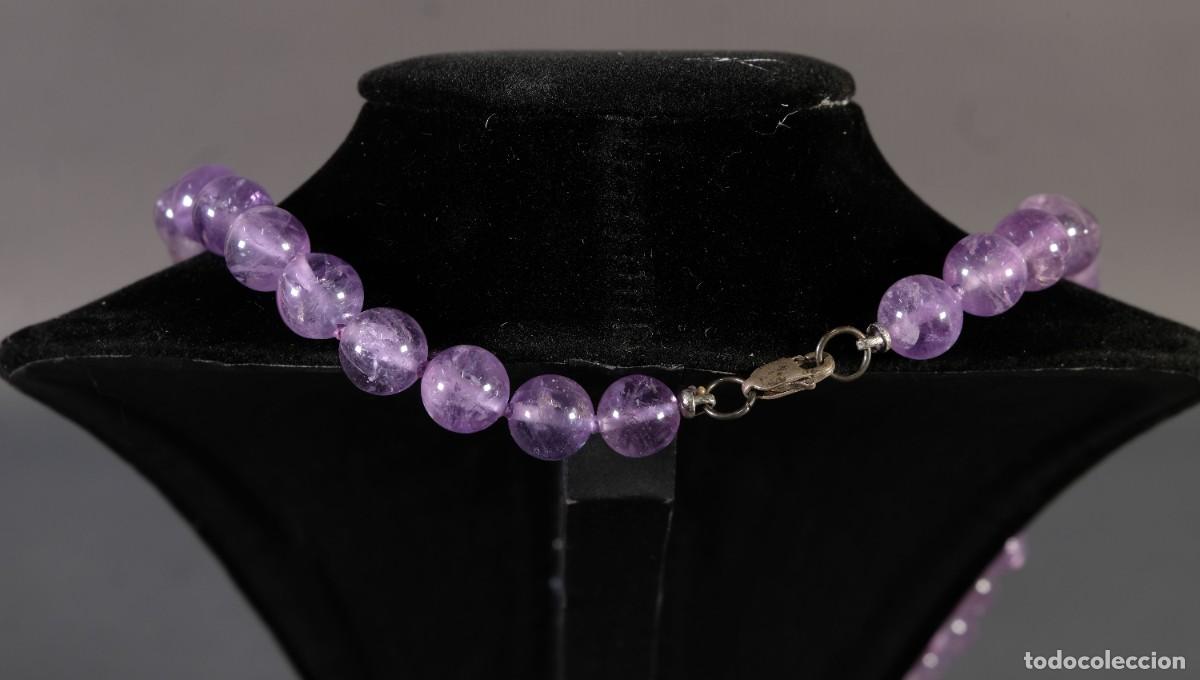 Joyeria: Collar con cuentas en amatista - Foto 3