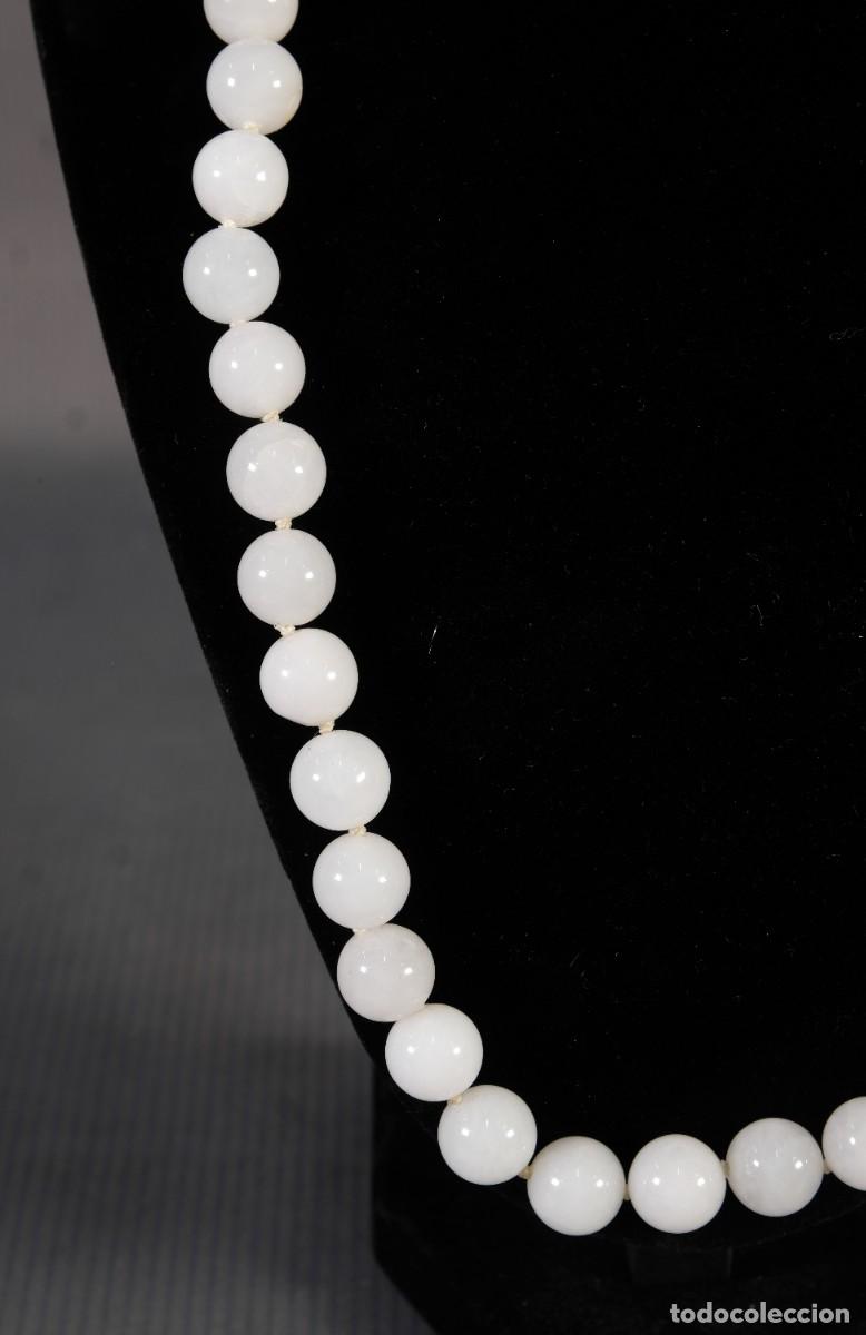 Joyeria: Collar con cuentas en cuarzo blanco - Foto 2