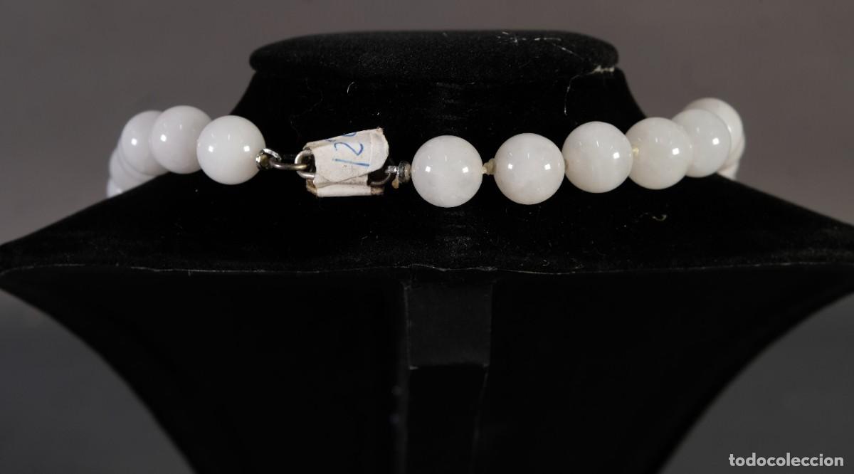 Joyeria: Collar con cuentas en cuarzo blanco - Foto 3