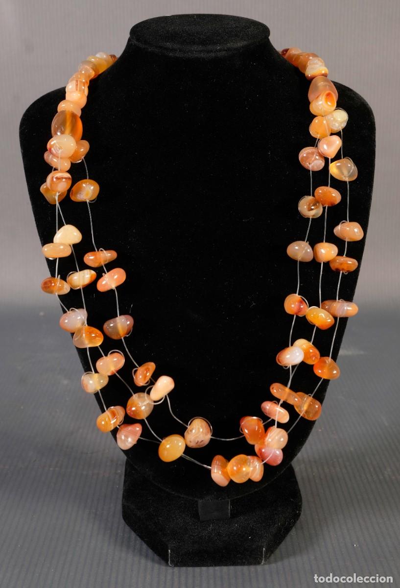 Joyeria: Collar con cuentas en &aacute;gata - Foto 1