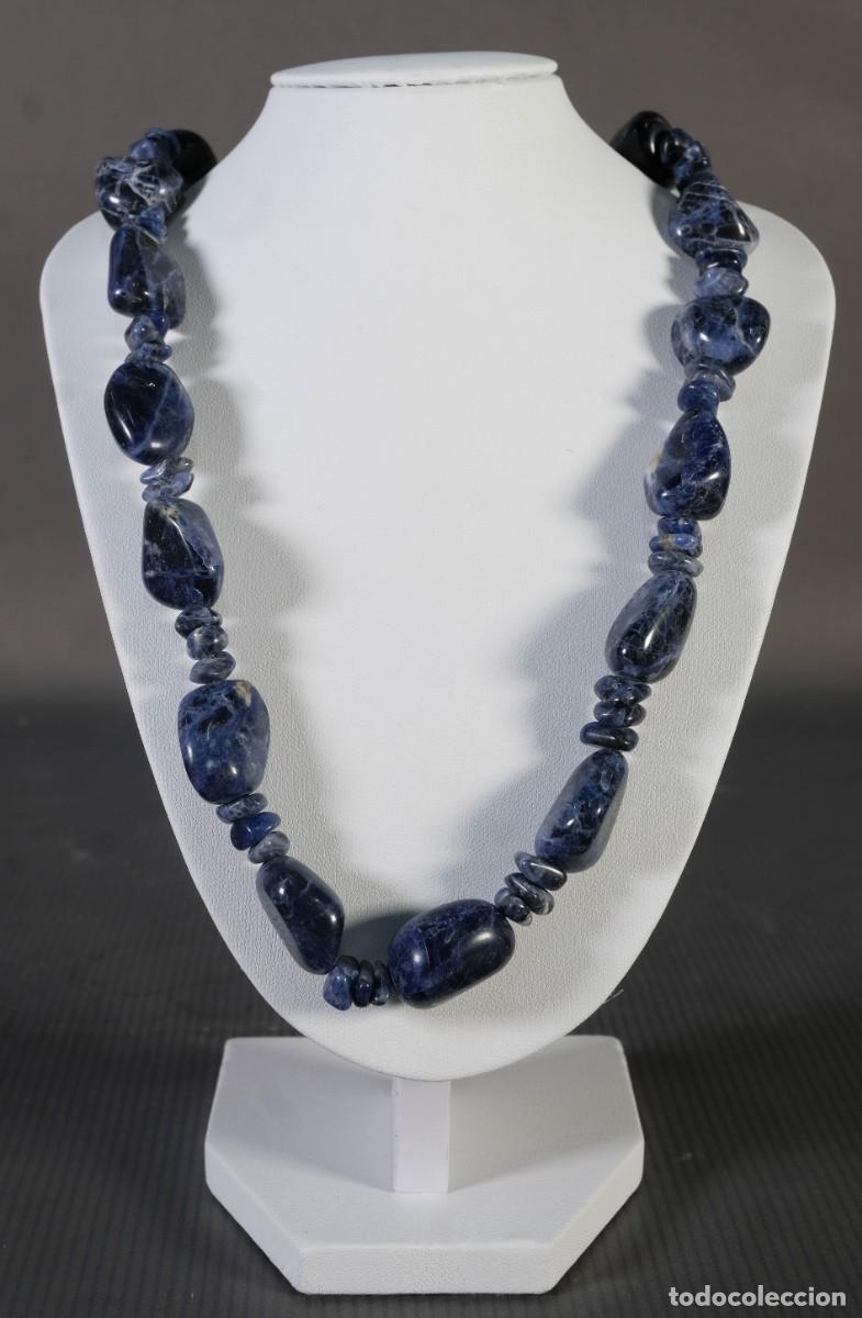 Joyeria: Collar con piedras lapisl&aacute;zuli - Foto 1