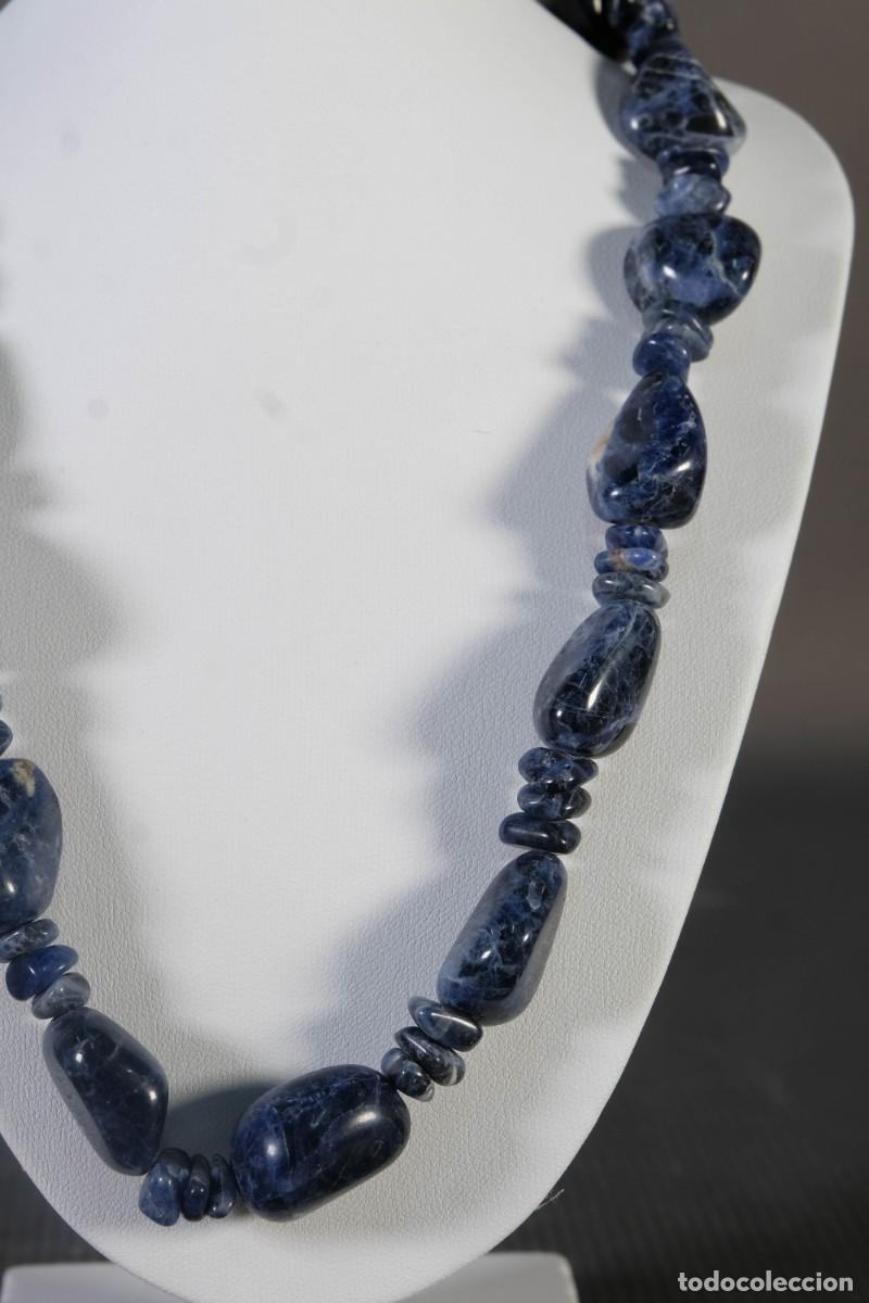 Joyeria: Collar con piedras lapisl&aacute;zuli - Foto 2