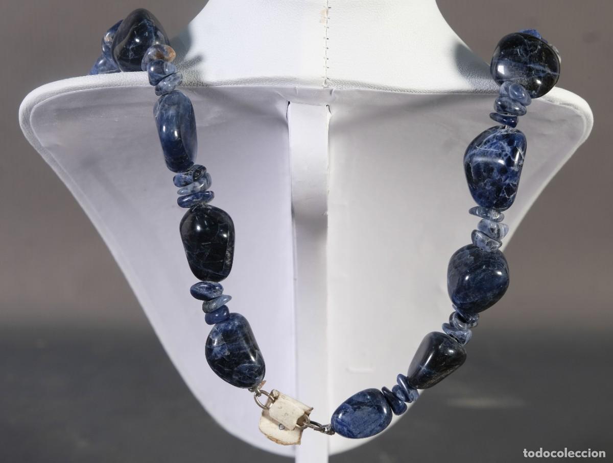 Joyeria: Collar con piedras lapisl&aacute;zuli - Foto 3