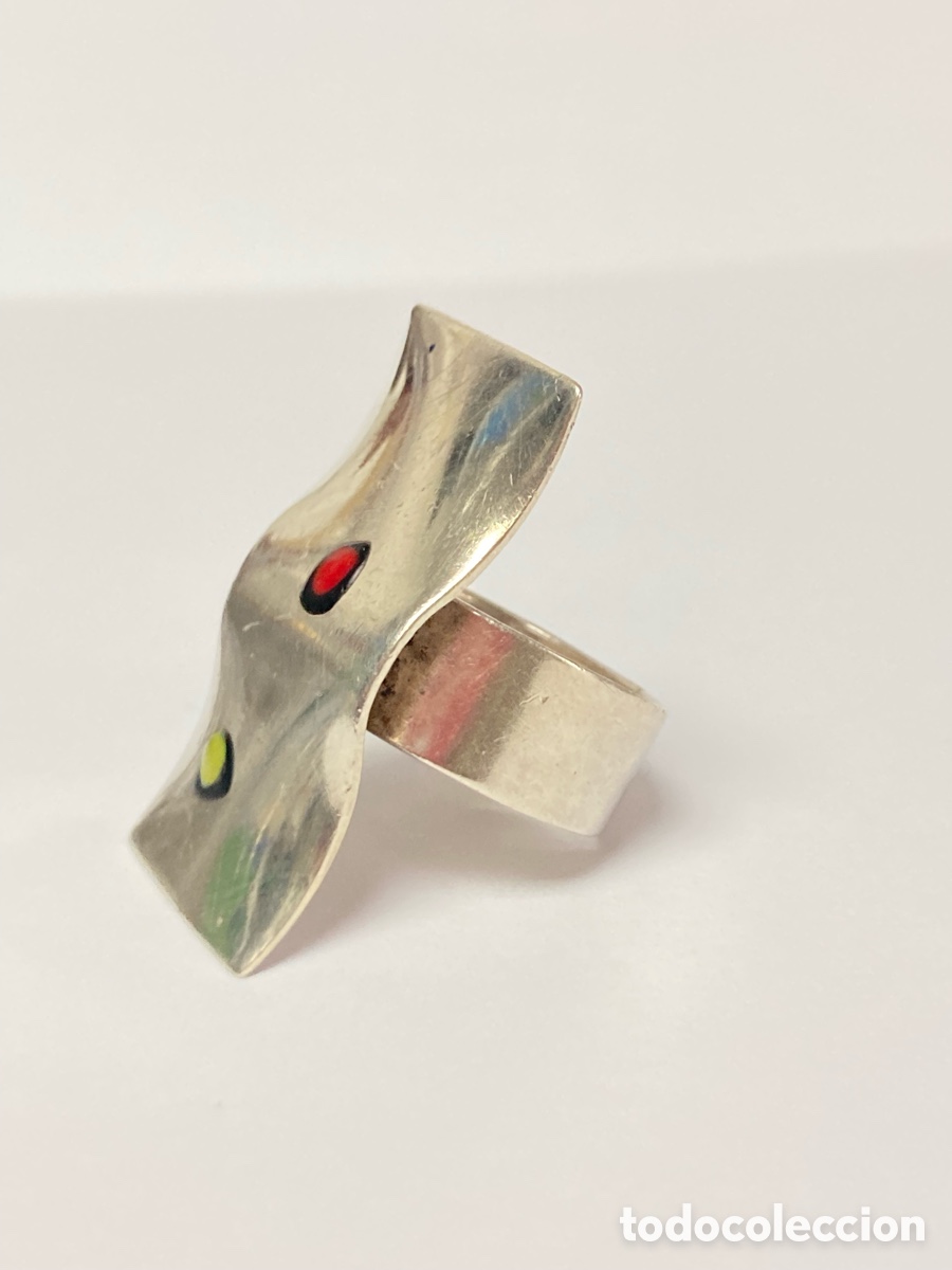 Joyeria: Sortija de dise&ntilde;o en plata /S160 - Foto 3