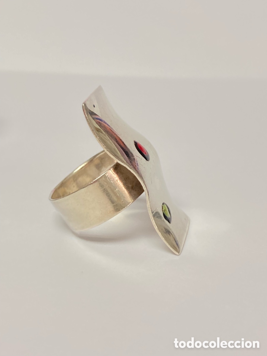Joyeria: Sortija de dise&ntilde;o en plata /S160 - Foto 4