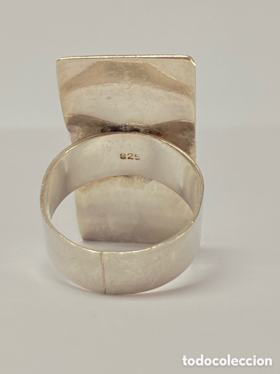 Joyeria: Sortija de dise&ntilde;o en plata /S160 - Foto 5