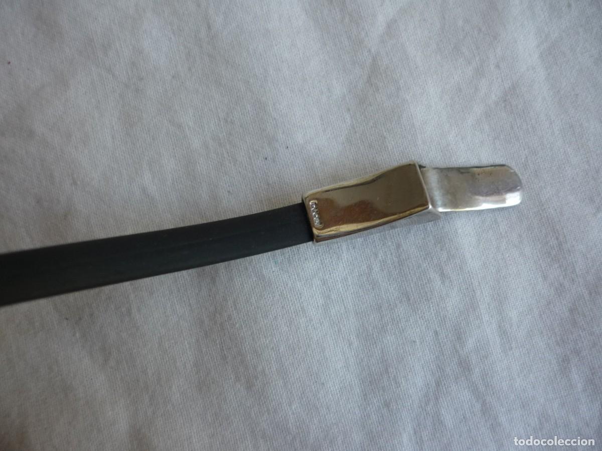 Joyeria: Pulsera de plata de ley y caucho Duobi - Foto 7