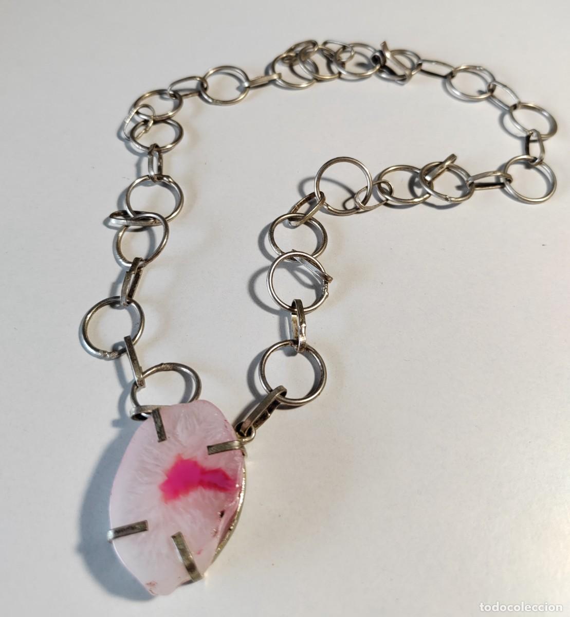 Joyeria: Collar con Drusa de &Aacute;gata - Foto 3