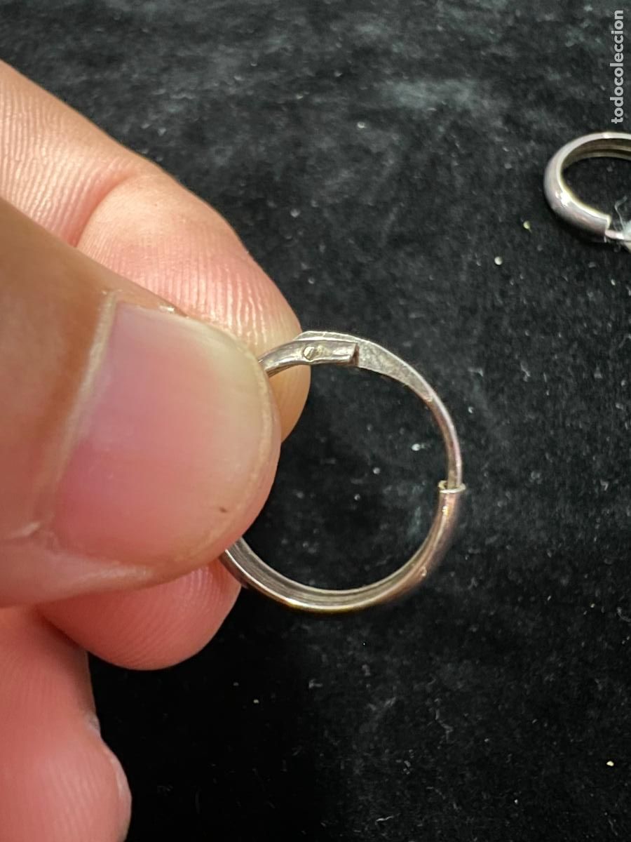 Joyeria: PAREJA DE PENDIENTES DE PLATA - MEDIDA 1,5 CM - Foto 2
