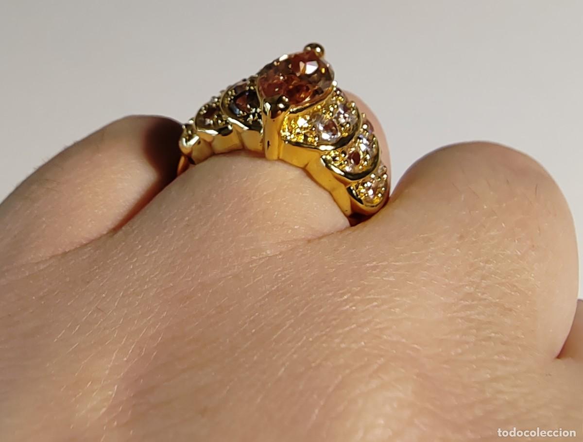 Joyeria: Anillo Circonitas con Oro de 14kt - Foto 4