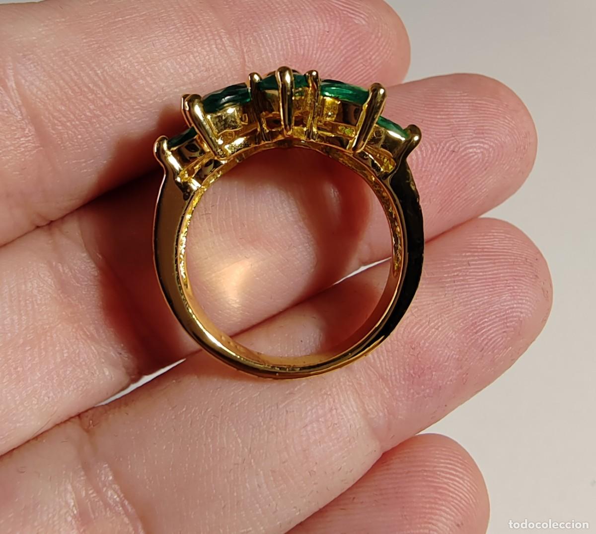 Joyeria: Anillo Circonitas con Oro de 14kt - Foto 5