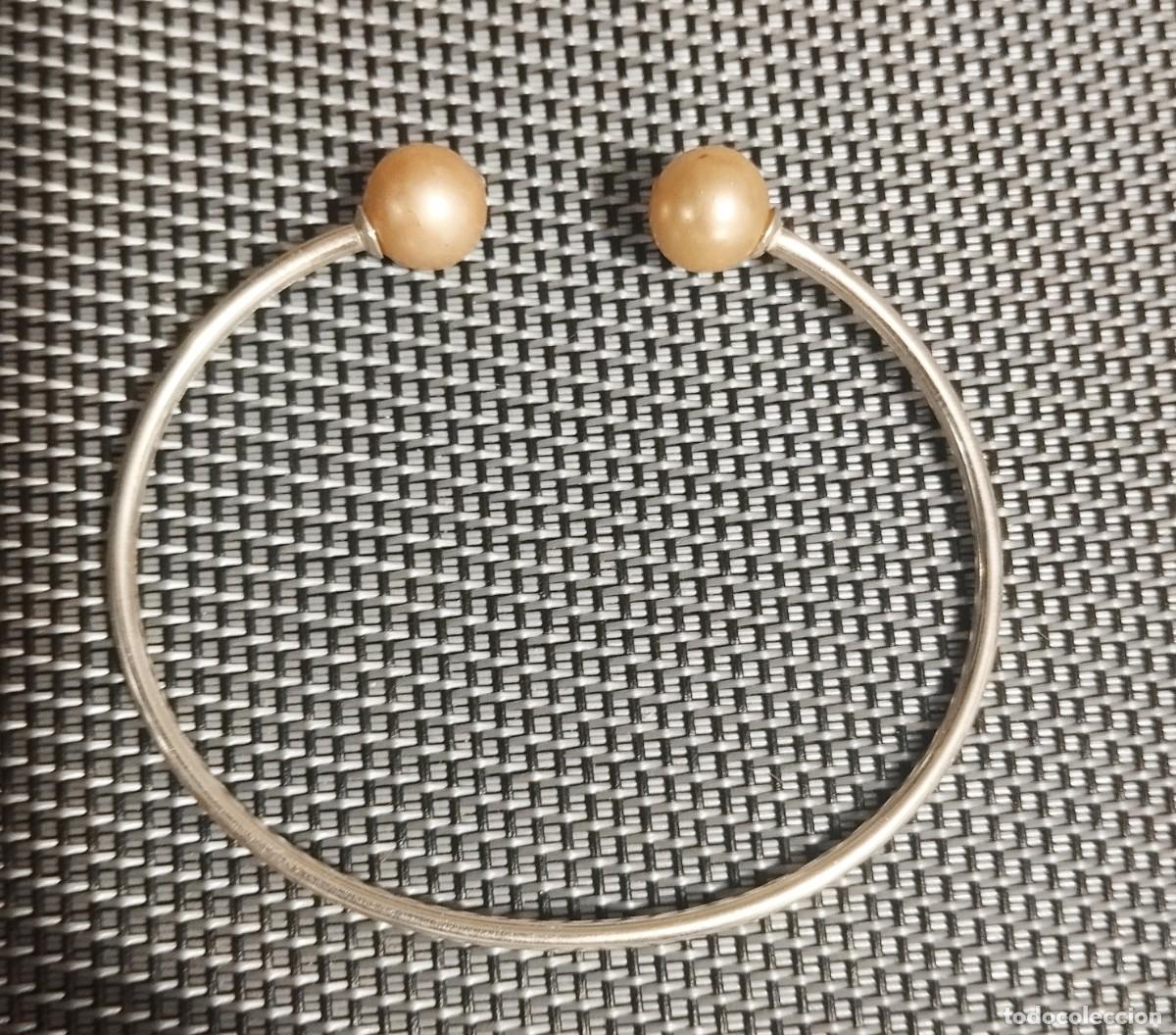 Joyeria: Pulsera plata y Perla dorada - Foto 2