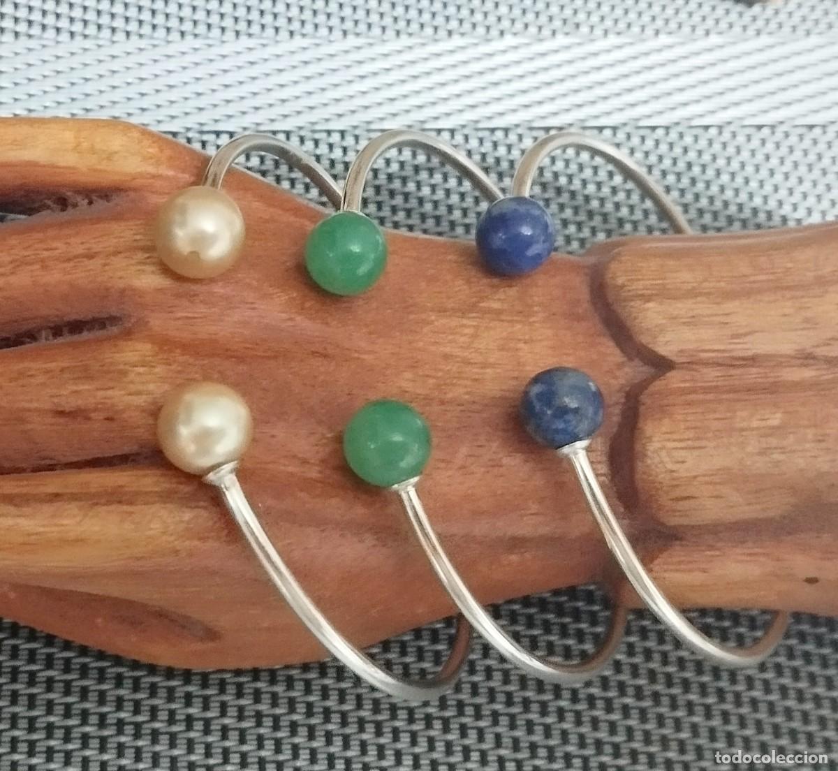 Joyeria: Pulsera plata y Perla dorada - Foto 3