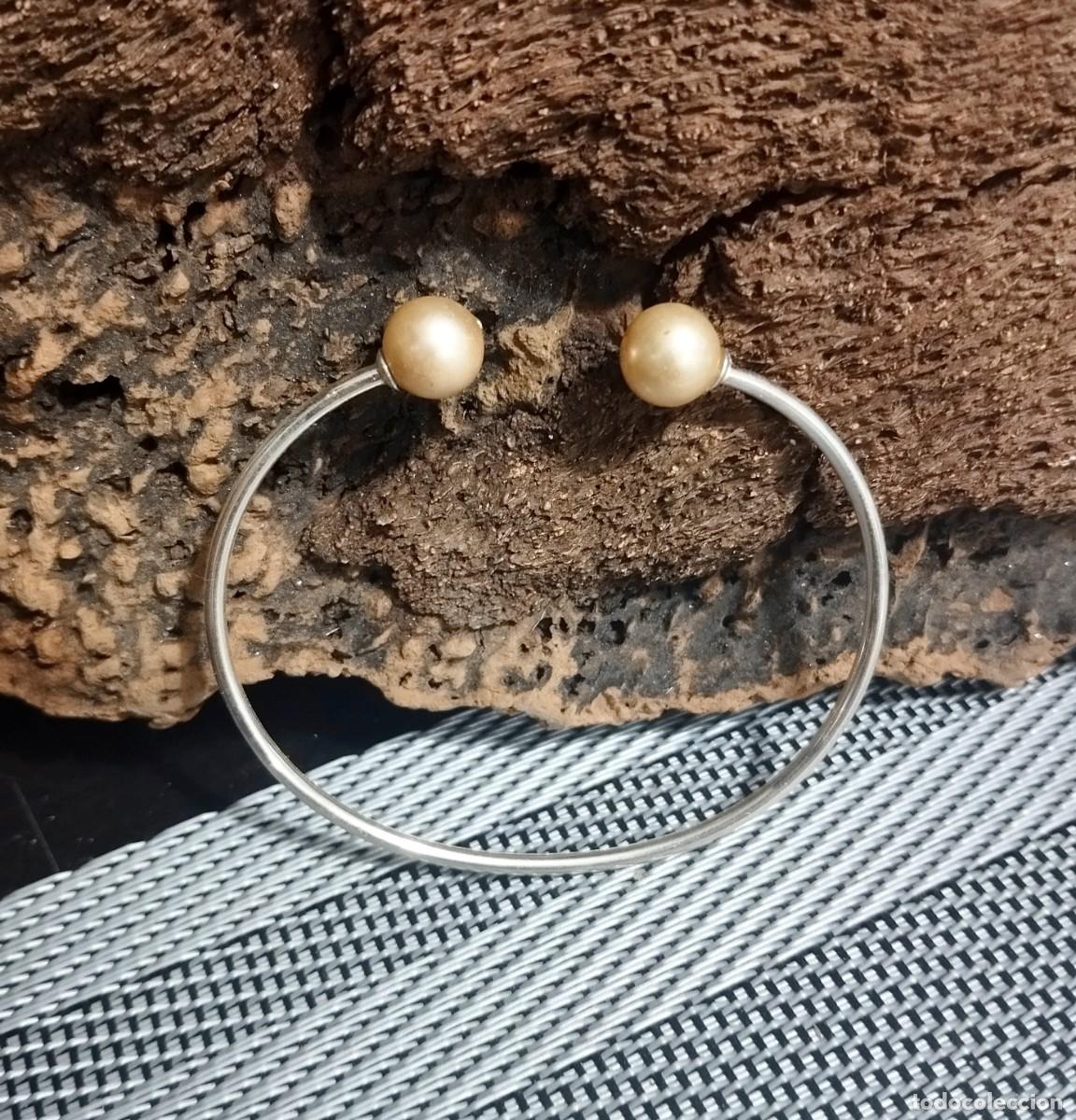 Joyeria: Pulsera plata y Perla dorada - Foto 1