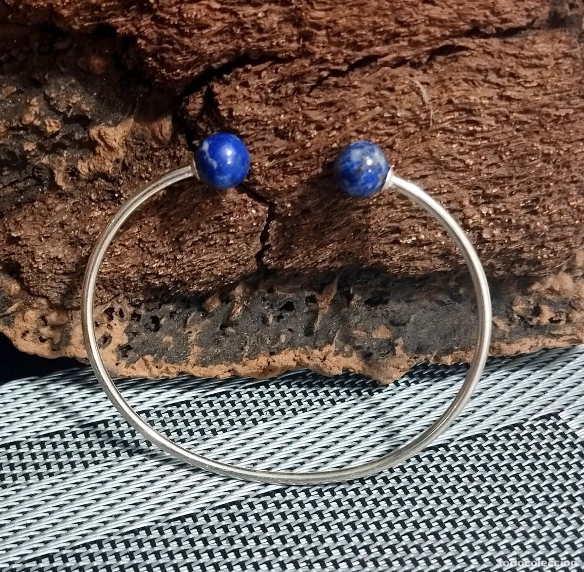 Joyeria: Pulsera plata y lapislazuli - Foto 1