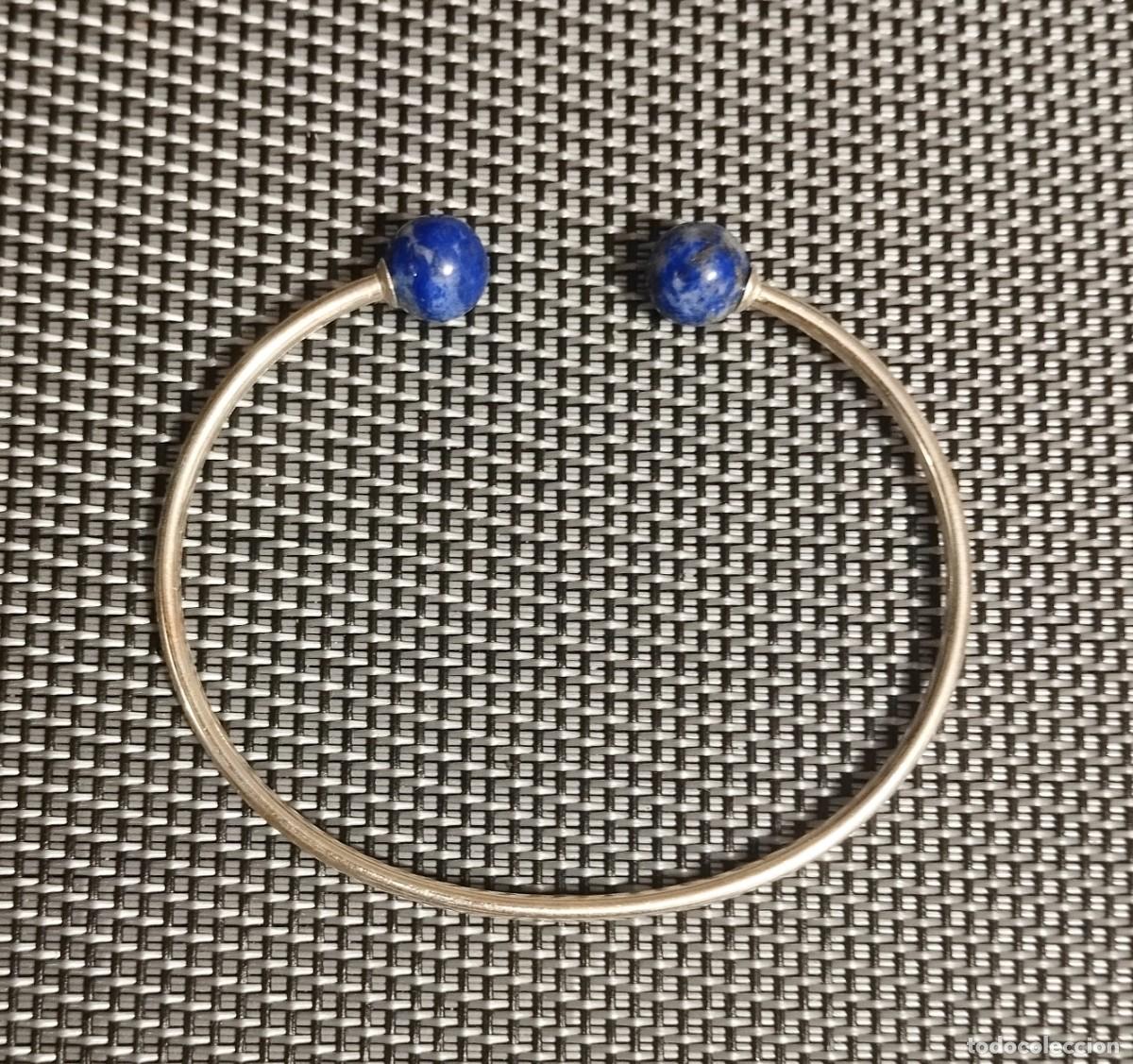 Joyeria: Pulsera plata y lapislazuli - Foto 2
