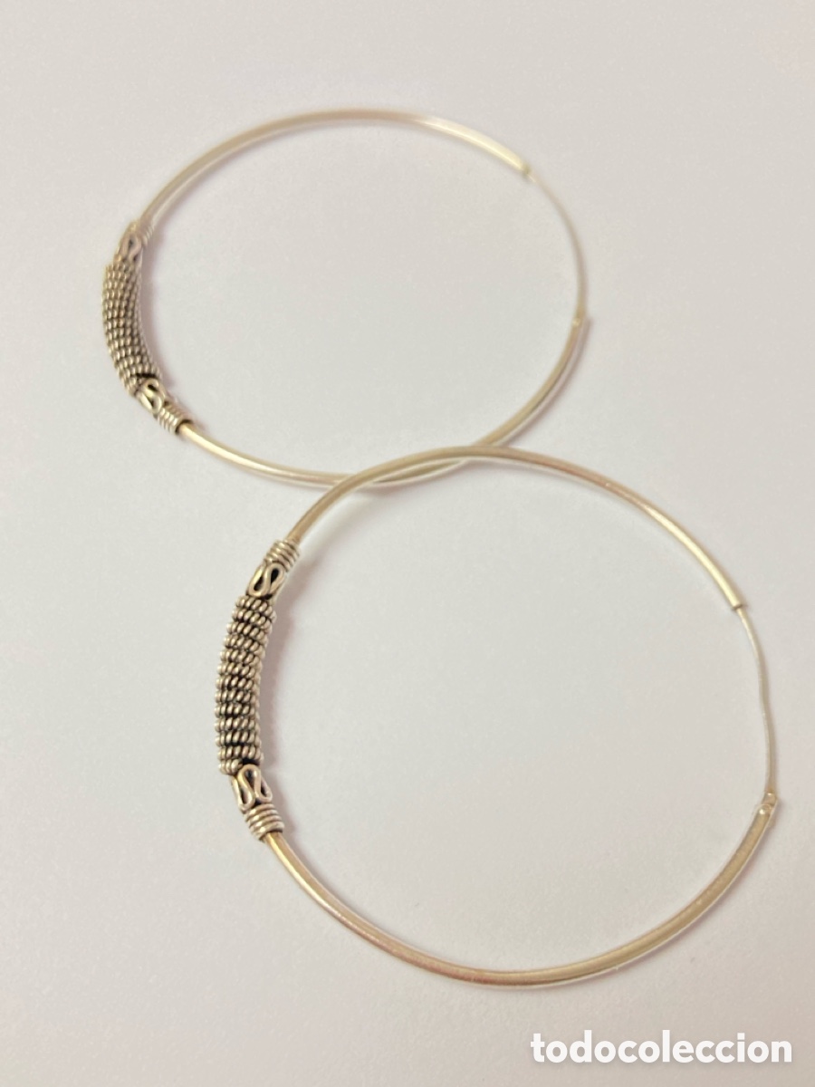 Joyeria: Pendientes de plata P139 - Foto 2