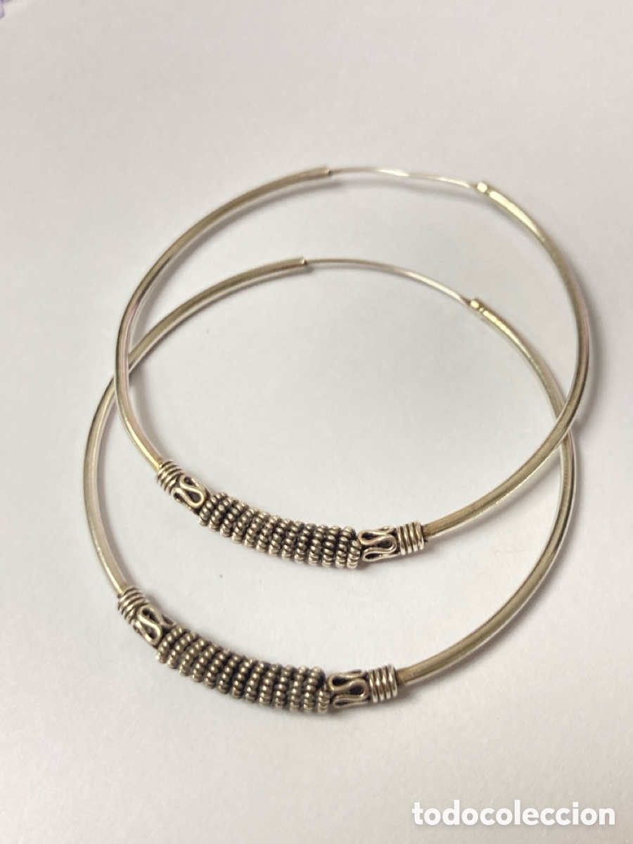 Joyeria: Pendientes de plata P139 - Foto 1