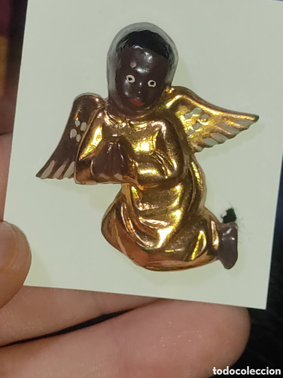 Joyeria: Broche religioso modernista & &aacute;ngel,querub&iacute;n. - Foto 1
