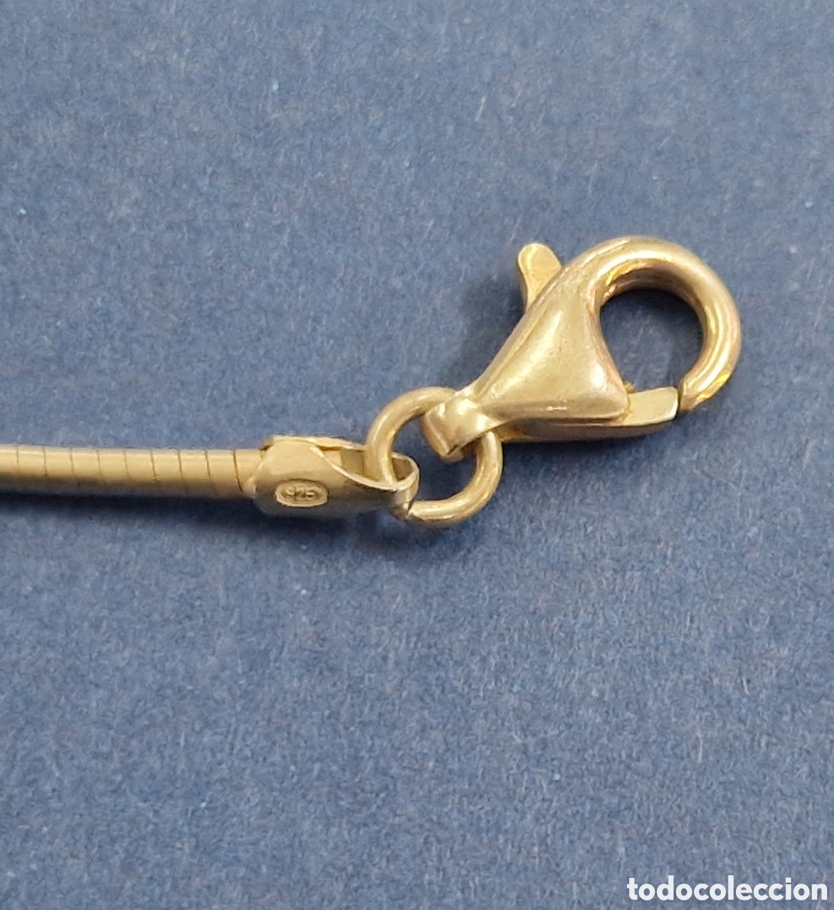 Joyeria: Gargantilla de plata ,cord&oacute;n, contrastada 925 - Foto 2