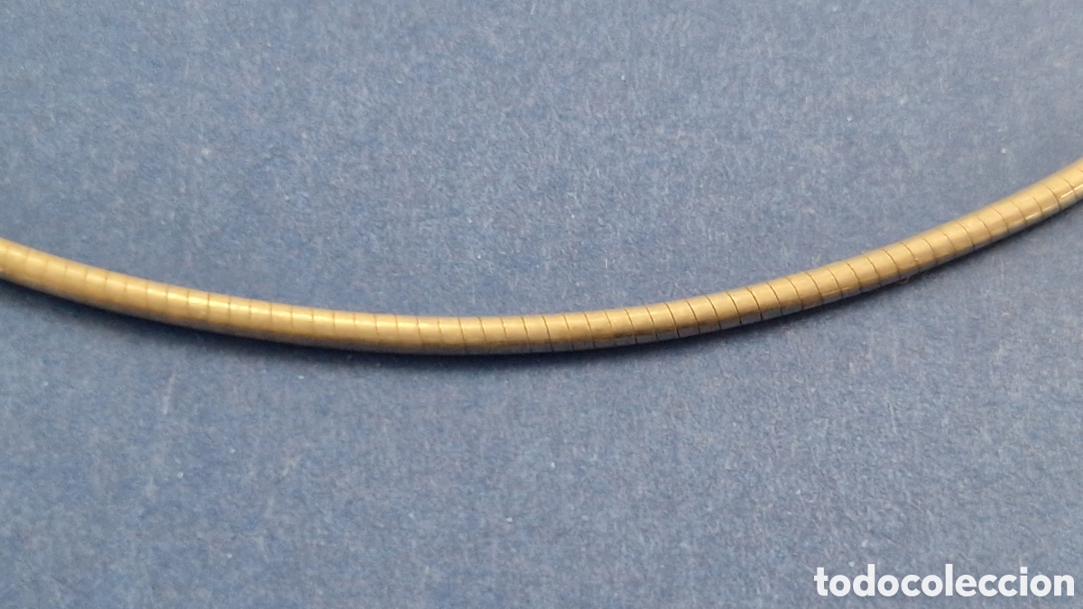 Joyeria: Gargantilla de plata ,cord&oacute;n, contrastada 925 - Foto 3