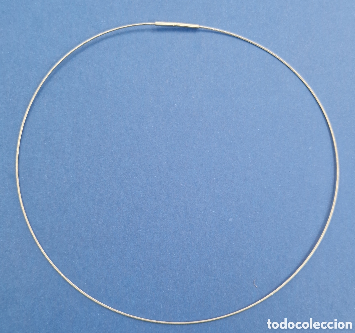 Joyeria: Gargantilla hilo de acero - Foto 1