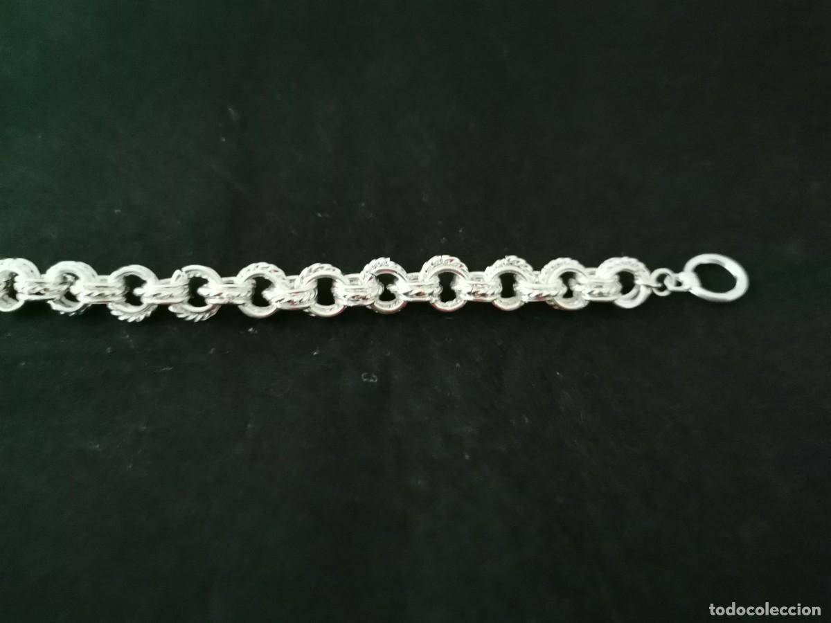 Joyeria: PULSERA PLATEADA DE ESLABONES GRANDES - Foto 5