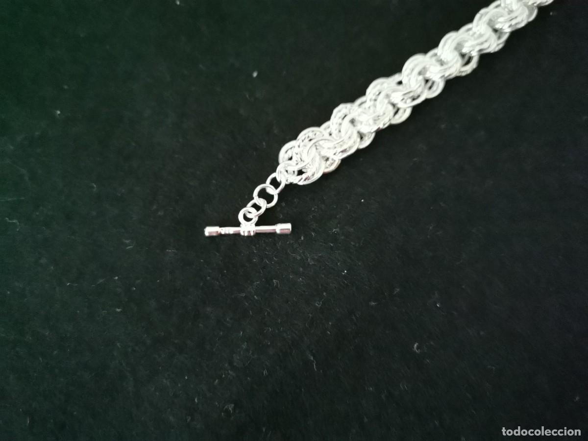 Joyeria: PULSERA PLATEADA DE ESLABONES GRANDES - Foto 6
