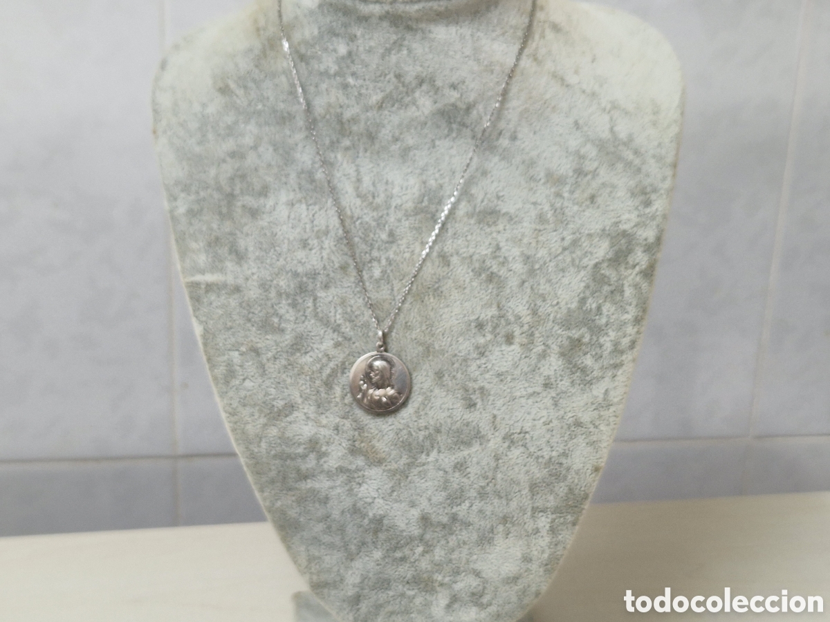 Joyeria: ESCAPULARIO Y CADENA EN PLATA DE LEY - Foto 3