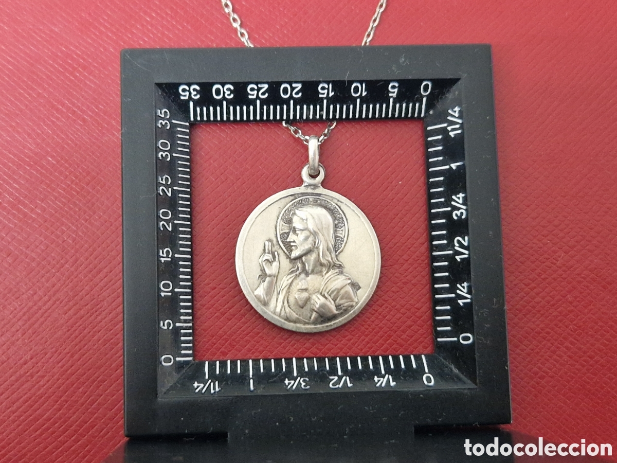 Joyeria: ESCAPULARIO Y CADENA EN PLATA DE LEY - Foto 4