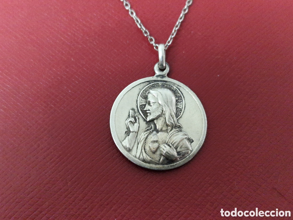 Joyeria: ESCAPULARIO Y CADENA EN PLATA DE LEY - Foto 1