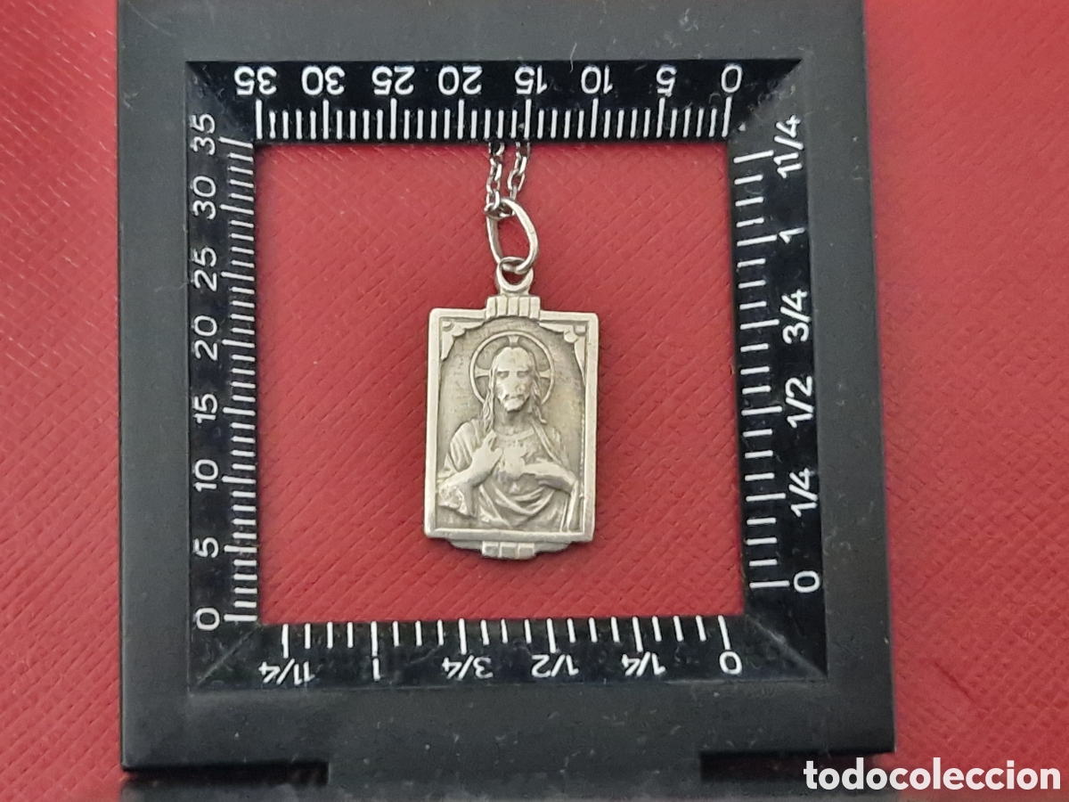 Joyeria: ESCAPULARIO DE PLATA Y CADENA - Foto 7