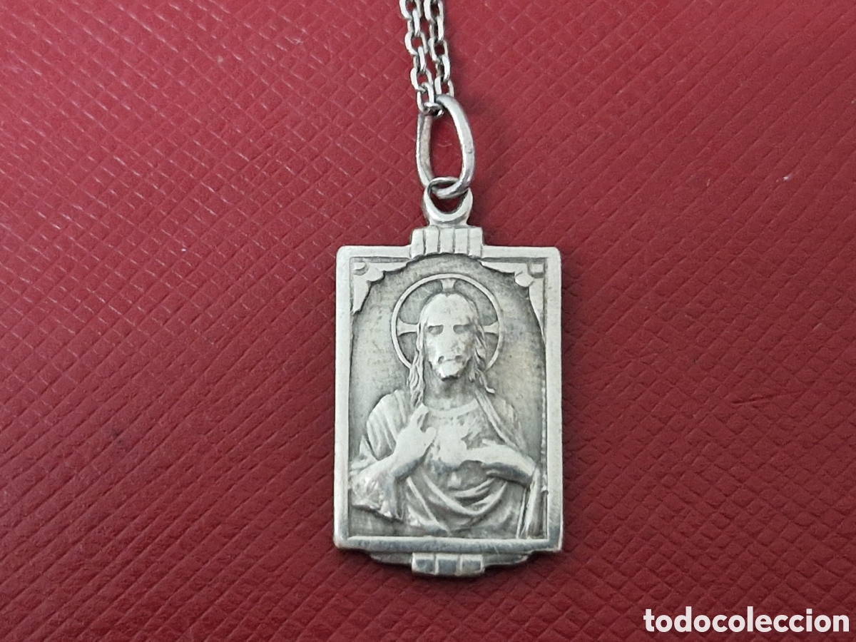 Joyeria: ESCAPULARIO DE PLATA Y CADENA - Foto 8