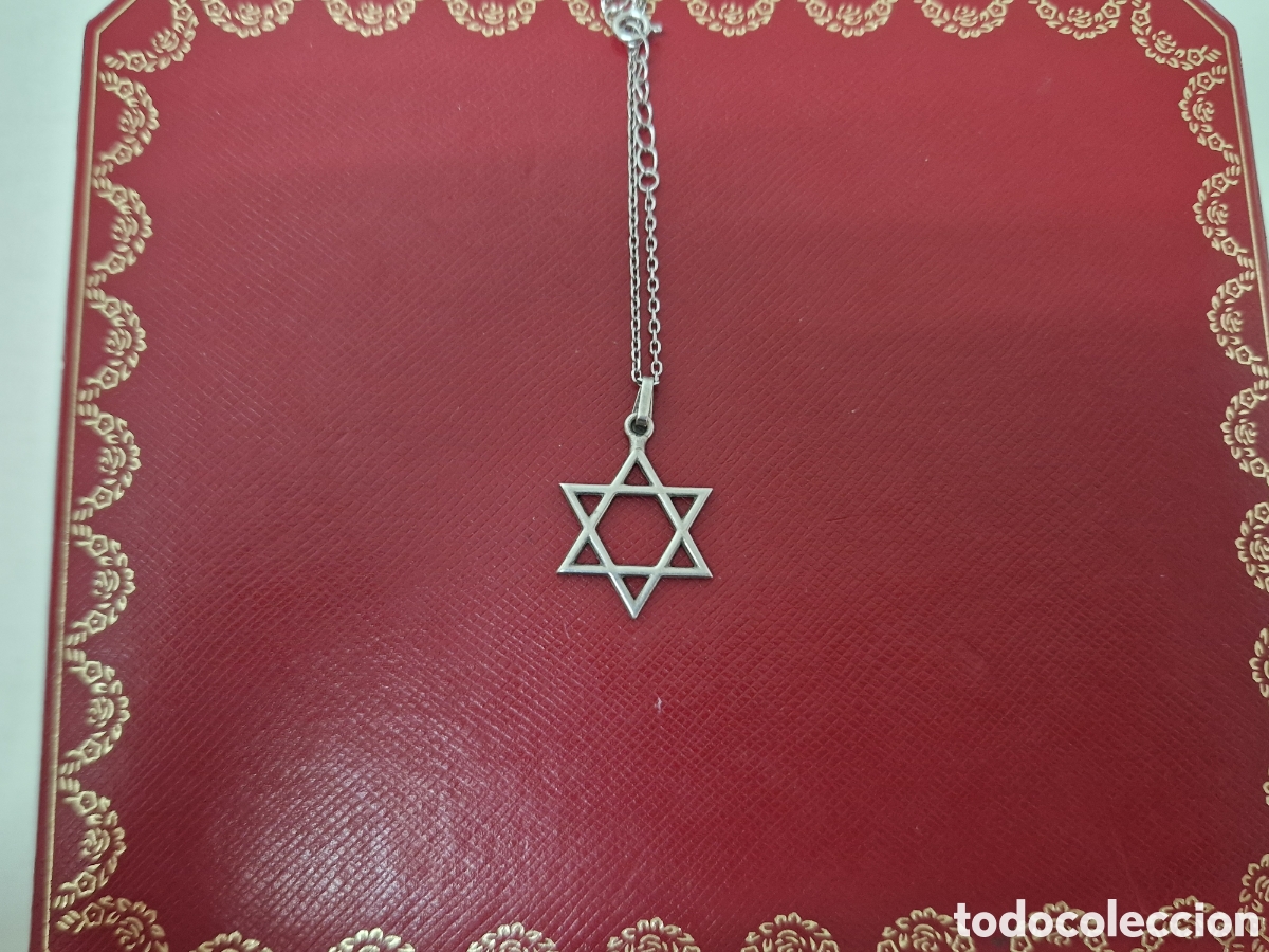 Joyeria: ESTRELLA DE DAVID Y CADENA EN PLATA DE LEY - Foto 3