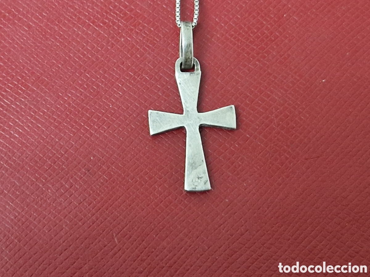 Joyeria: CRUZ Y CADENA EN PLATA DE LEY - Foto 3