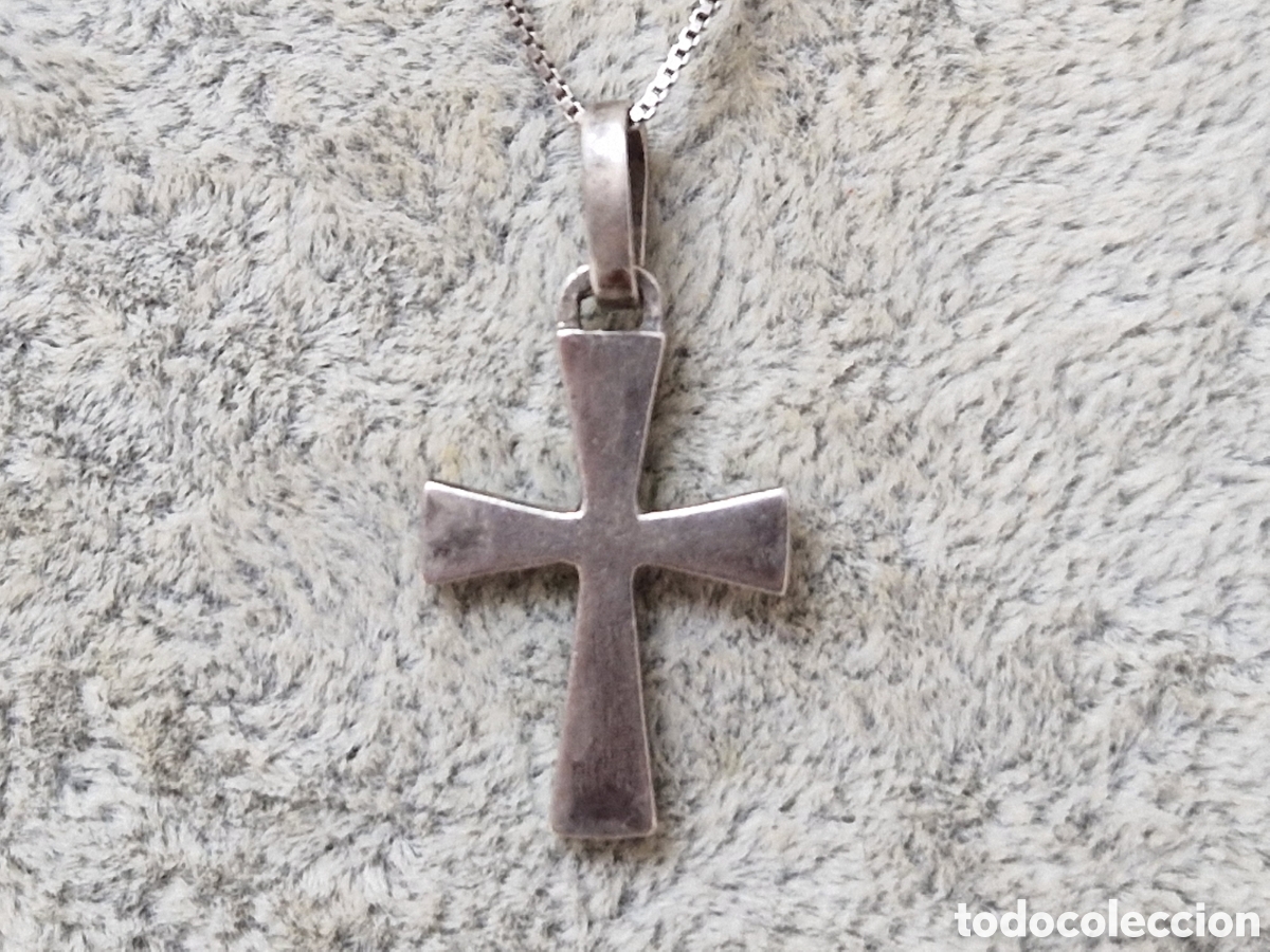 Joyeria: CRUZ Y CADENA EN PLATA DE LEY - Foto 8