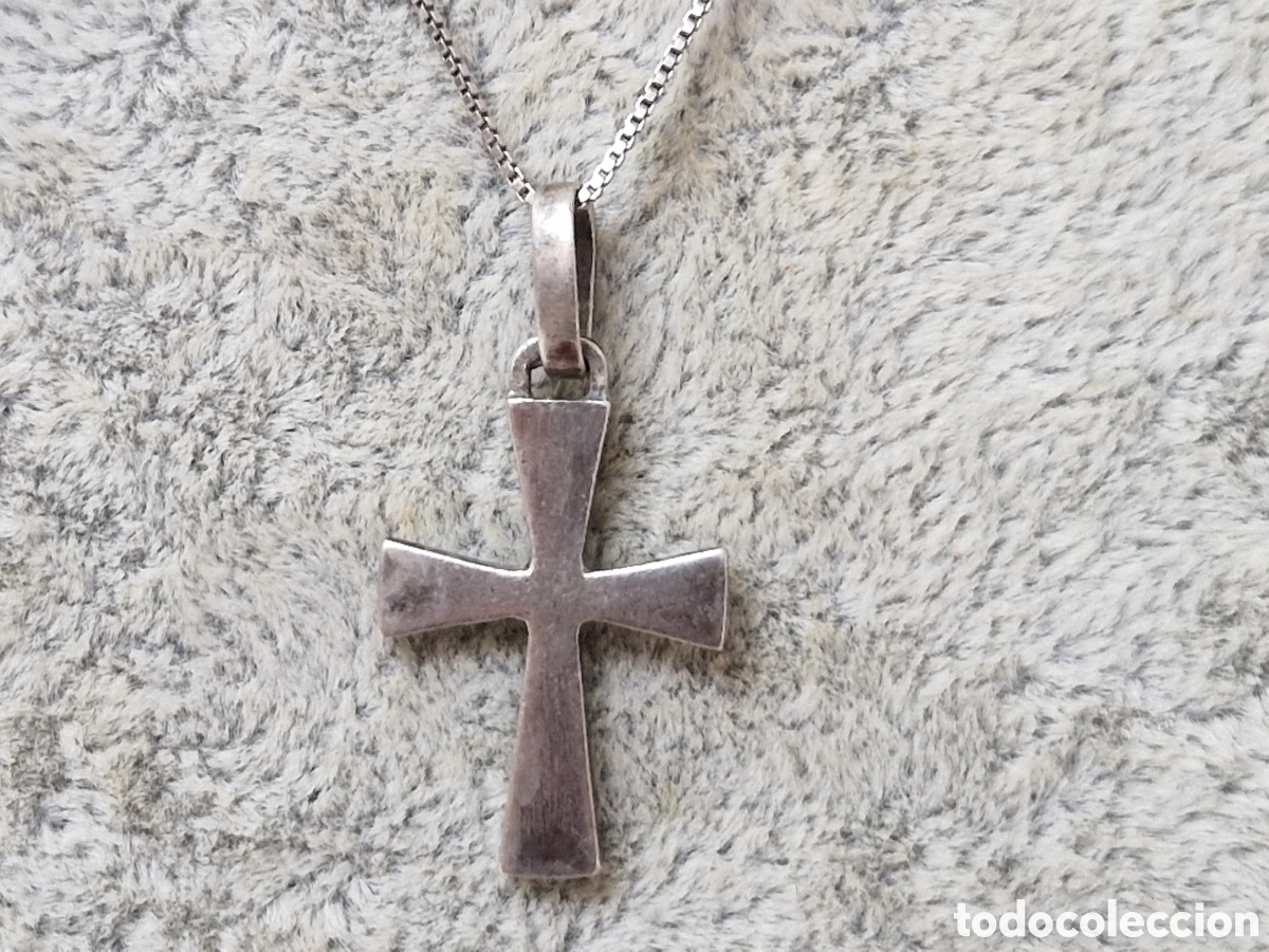 Joyeria: CRUZ Y CADENA EN PLATA DE LEY - Foto 9