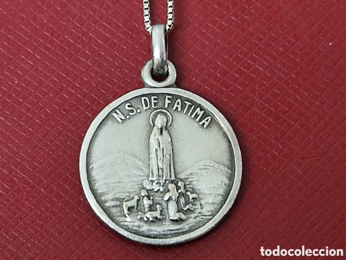 Joyeria: CADENA Y MEDALLA PLATA VIRGEN FATIMA - Foto 5