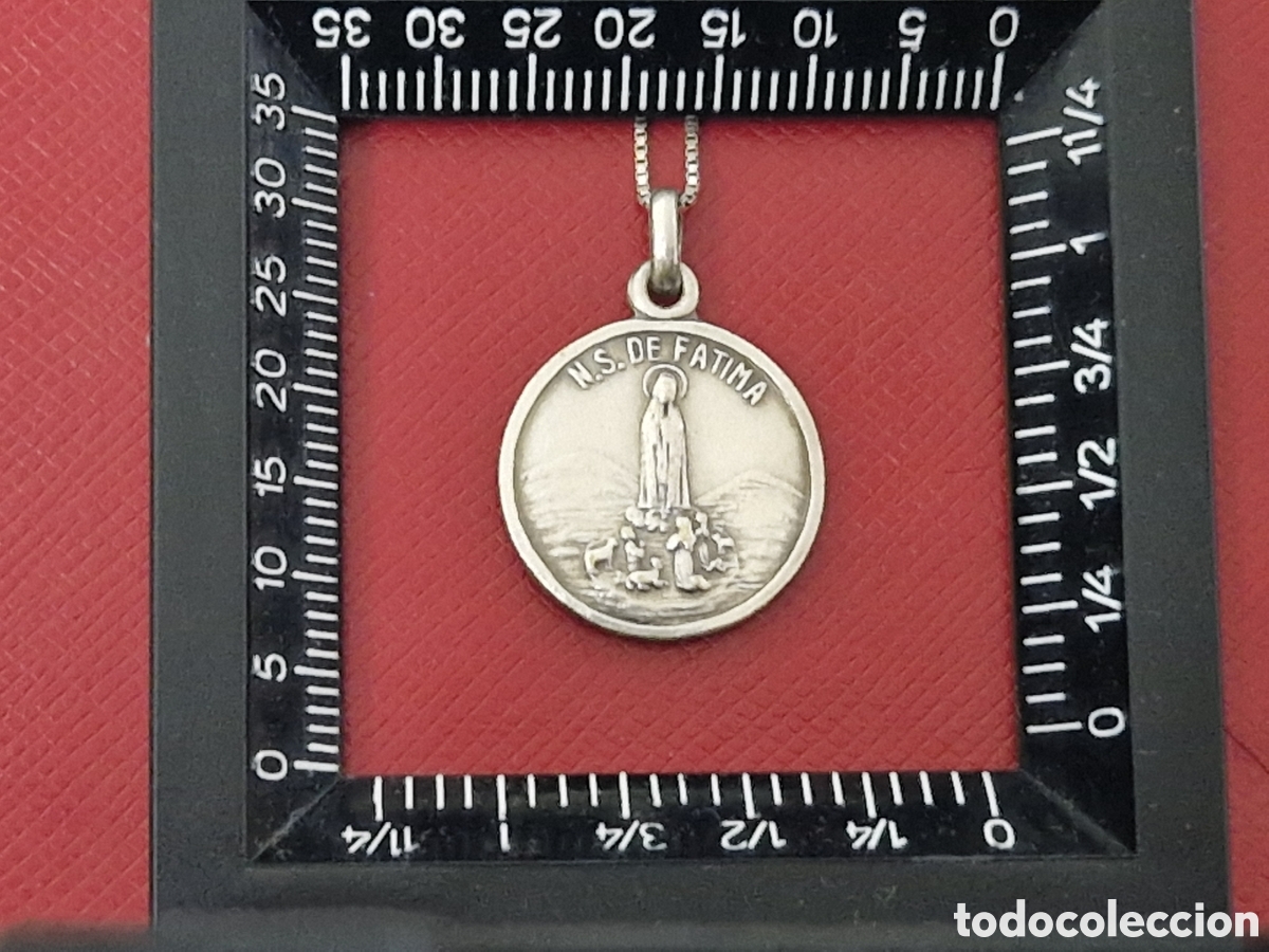 Joyeria: CADENA Y MEDALLA PLATA VIRGEN FATIMA - Foto 6