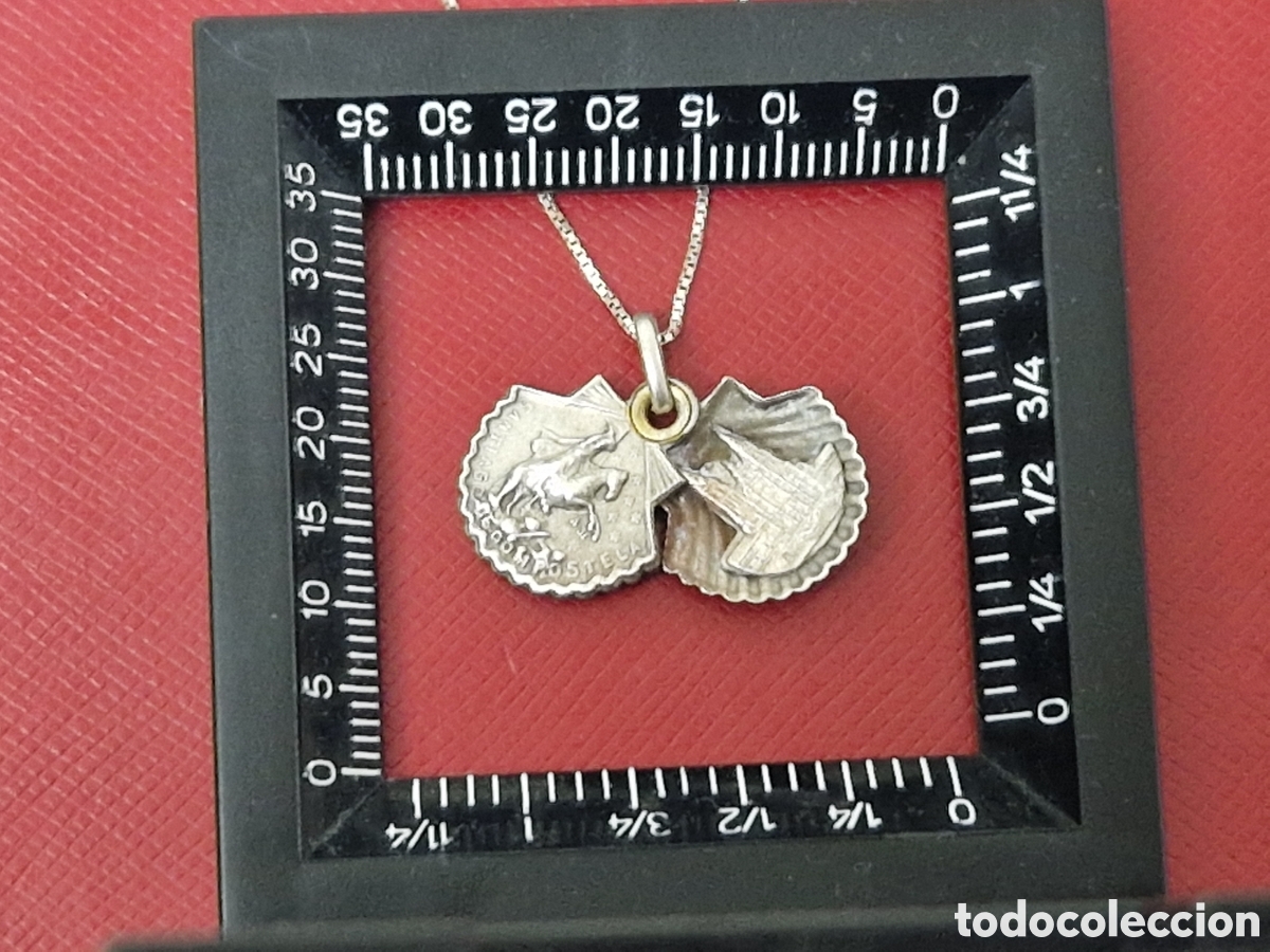 Joyeria: MEDALLA Y CADENA PLATA SANTIAGO APOSTOL - Foto 3