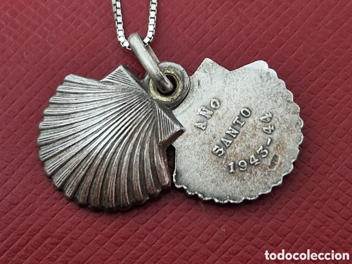 Joyeria: MEDALLA Y CADENA PLATA SANTIAGO APOSTOL - Foto 4