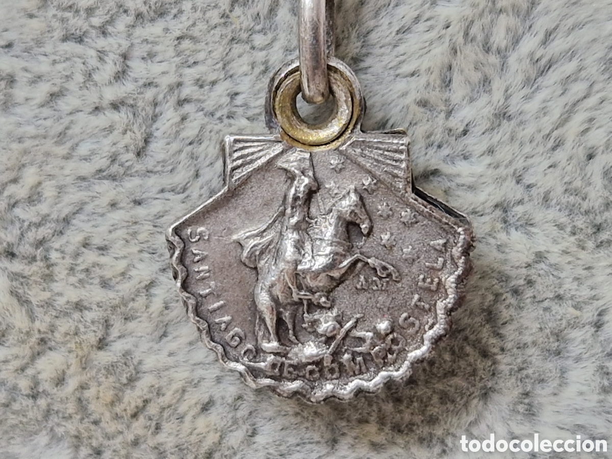 Joyeria: MEDALLA Y CADENA PLATA SANTIAGO APOSTOL - Foto 5