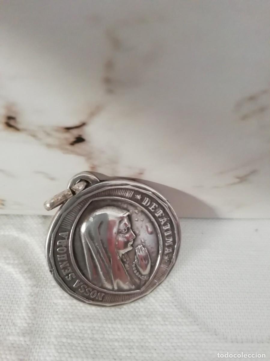 Joyeria: Medalla de la Virgen de F&aacute;tima zamak - Foto 1