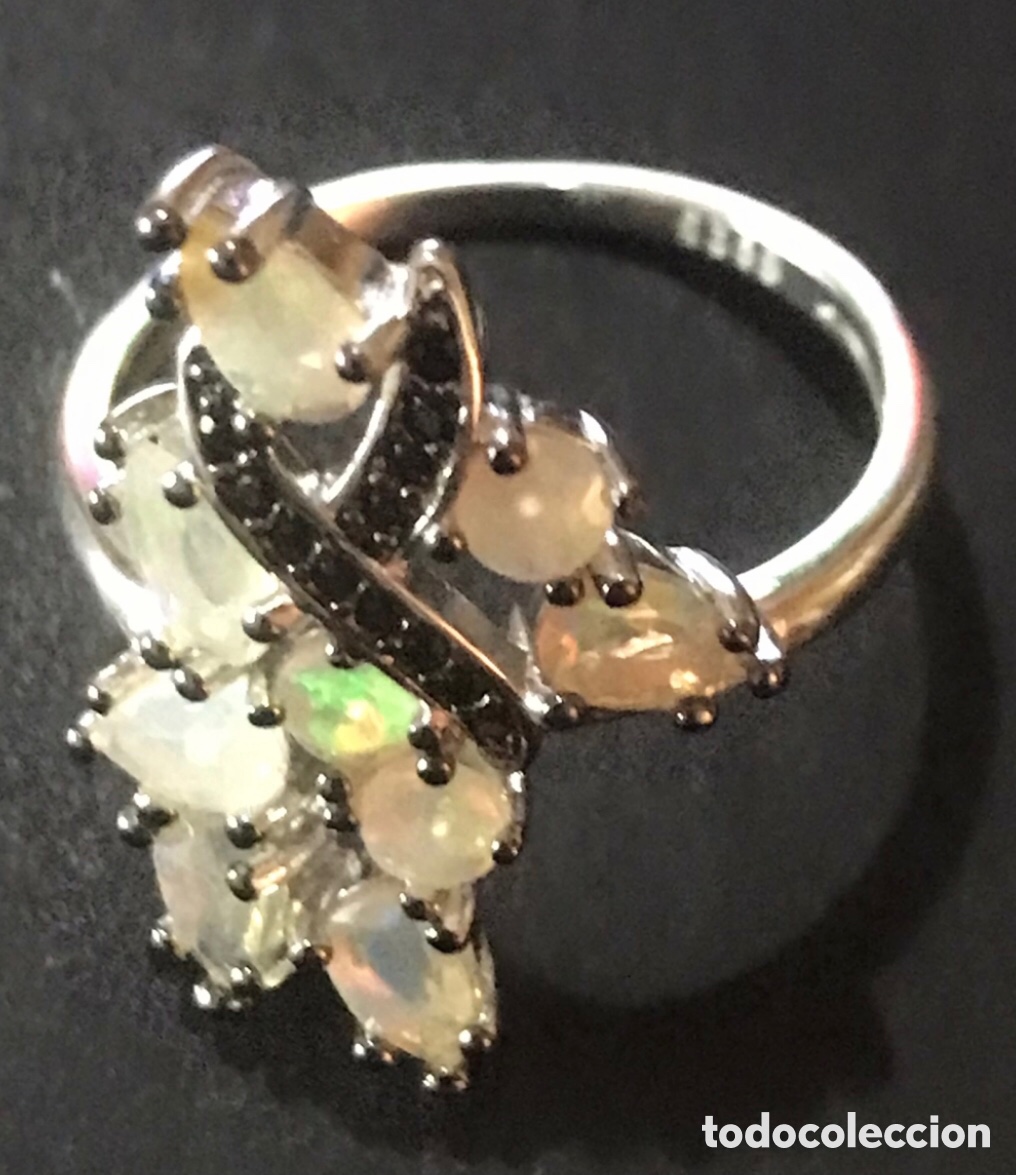 Joyeria: Anillo &oacute;palos de fuego - Foto 3
