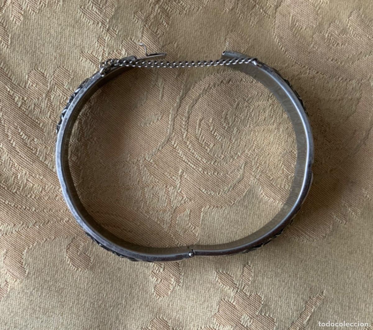 Joyeria: PULSERA VINTAGE R&Iacute;GIDA, LABRADA, DRAG&Oacute;N ALADO - Foto 8