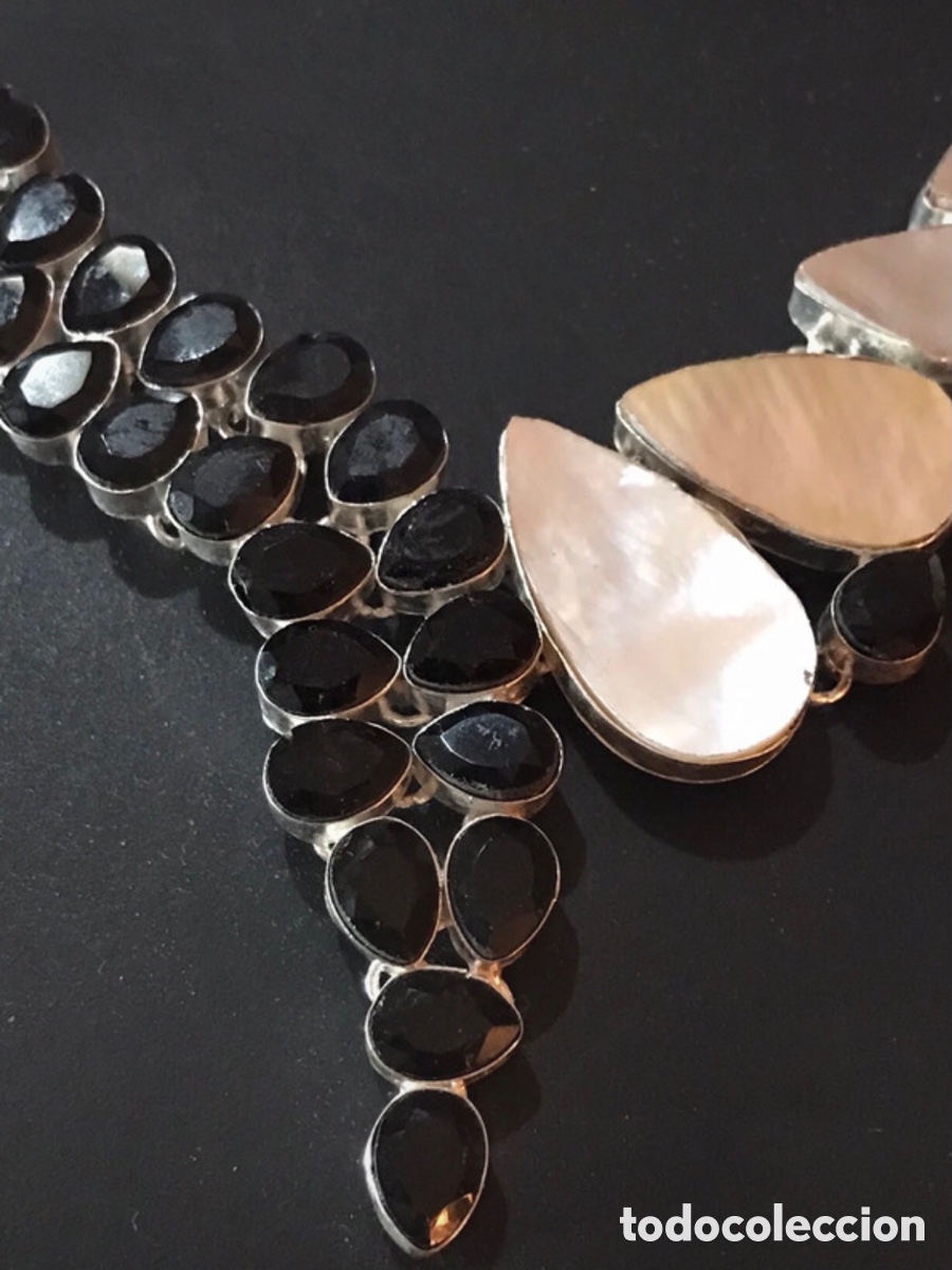Joyeria: Collar &oacute;nix y n&aacute;car realizado a mano - Foto 5